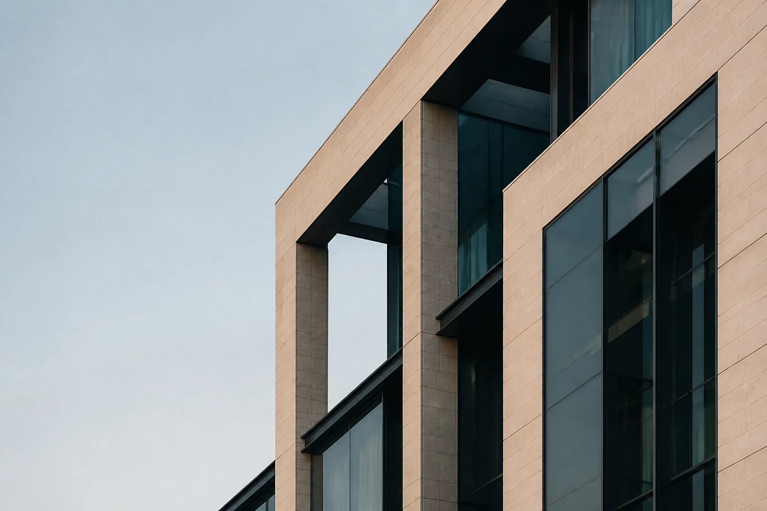 Geometrie di un'architettura contemporanea